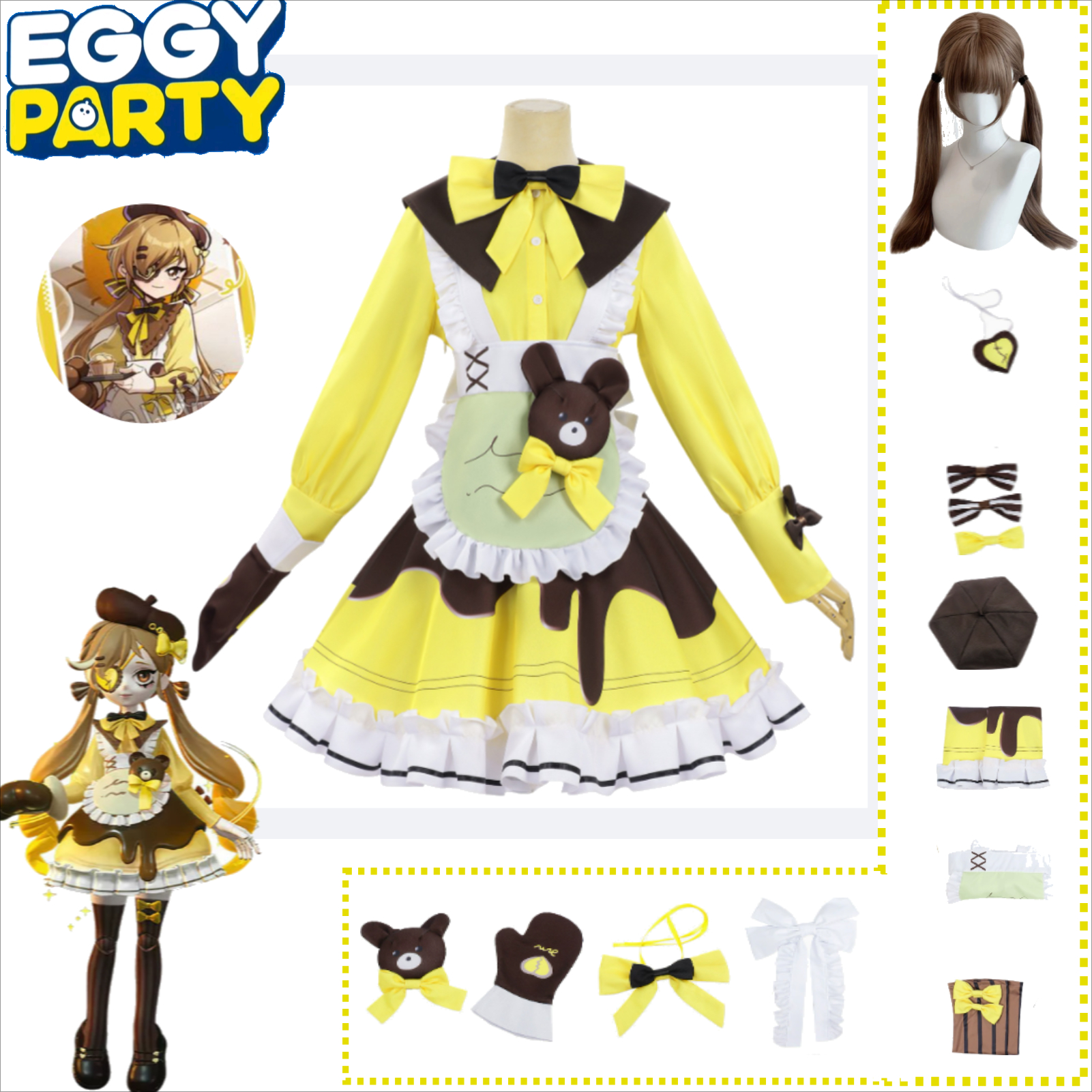 Party Games Girls Night - Eggy Party Scary Night Escape Cosplay