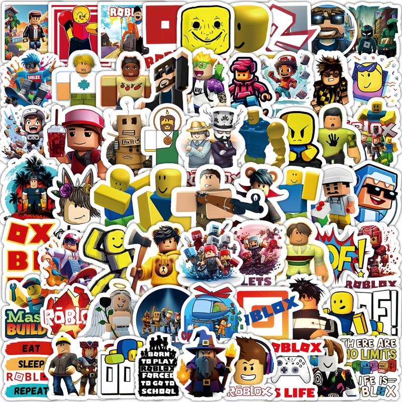 Party Games Good - 103 Pcs Roblox Peripheral Sticker Creative
