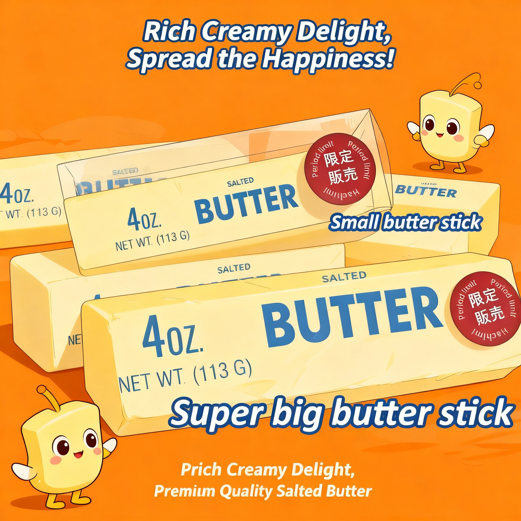 Party Games For Adults And Kids - Super Big Squishy Slow Rising Butter