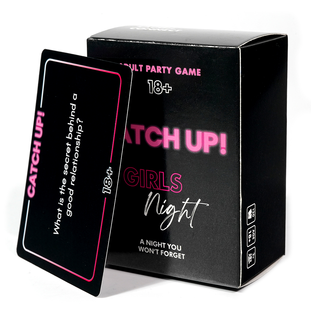 Party Games Girls Night - Catch Up Card Game Girls Night