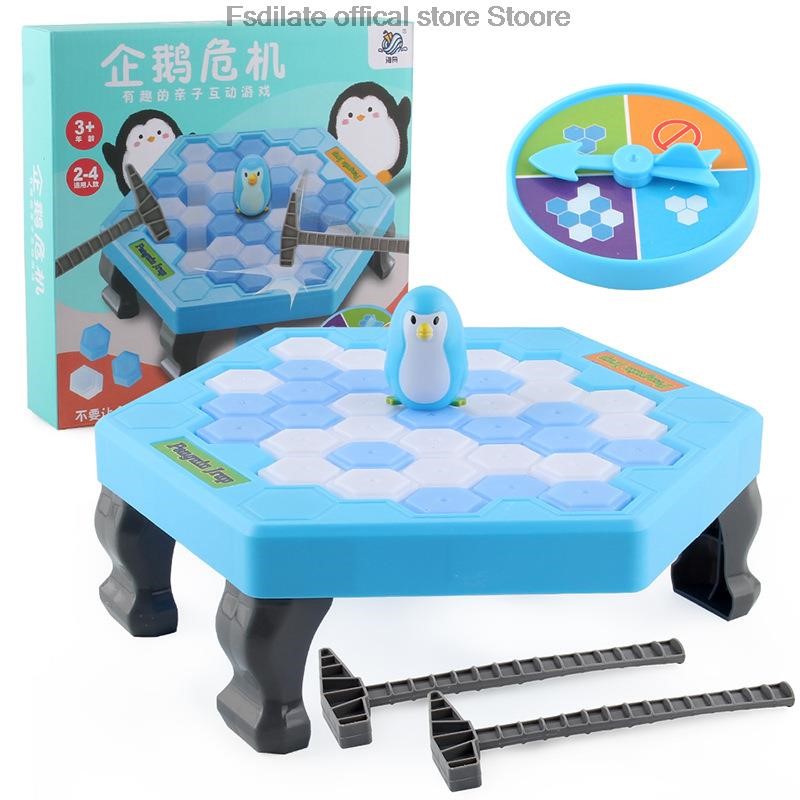 Party Games Juego - Penguin Breaking Ice Table Game Parent-child