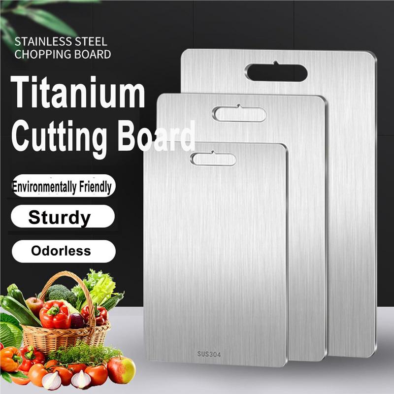 Cornhole Board Set - Kitchen Titanium Cutting Board Double-Sided Thicken