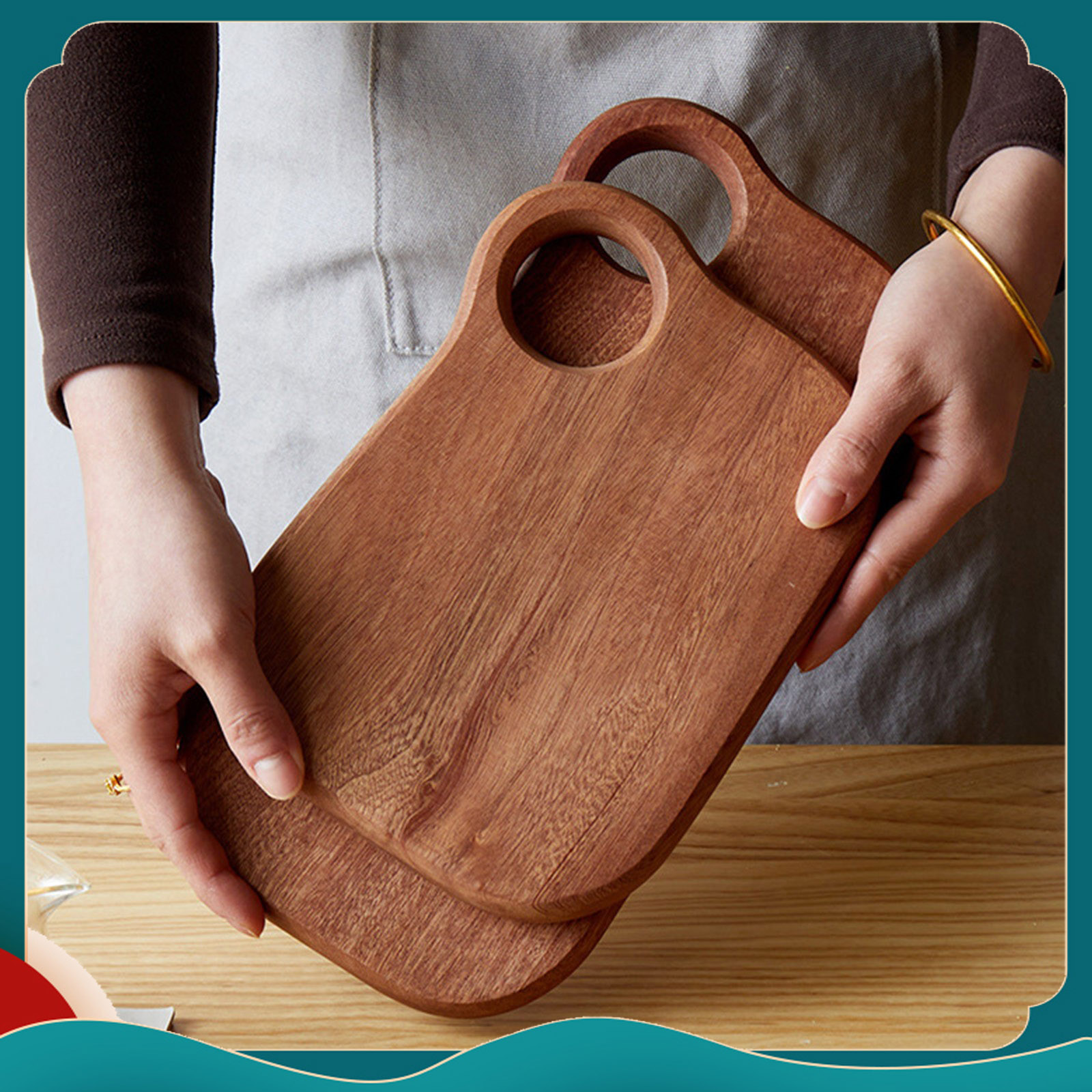 Carved Wooden Cutting Board Fr – Cornhole Board Set Bewertung und Preis