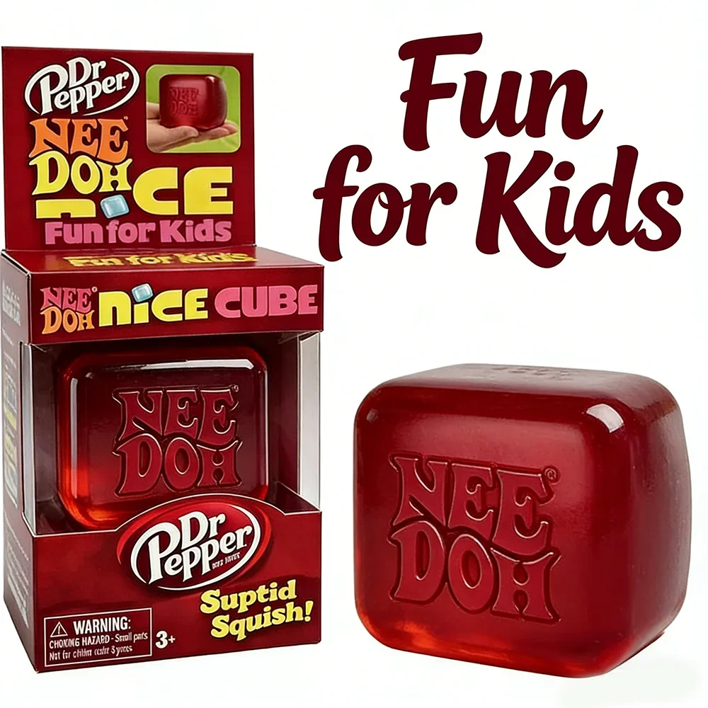 Dr Pepper x NeeDoh Nice Cube S – Party Games For Adults And Kids Bewertung und Preis