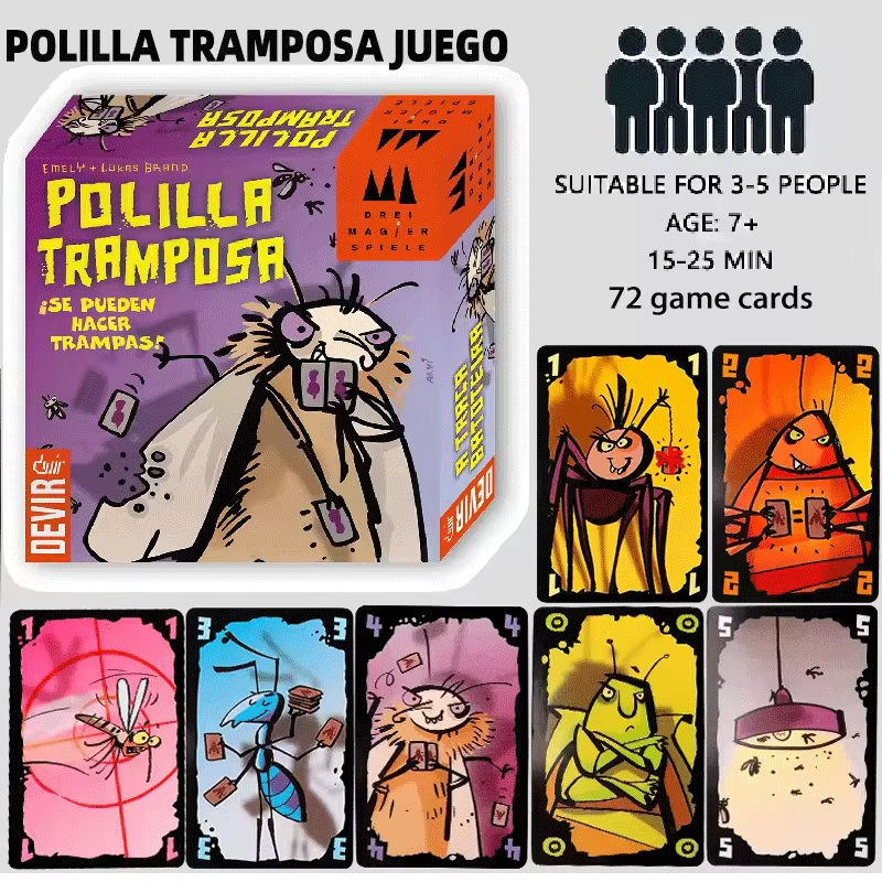 Polilla Tramposa Español Playi – Party Games Juego Bewertung und Preis