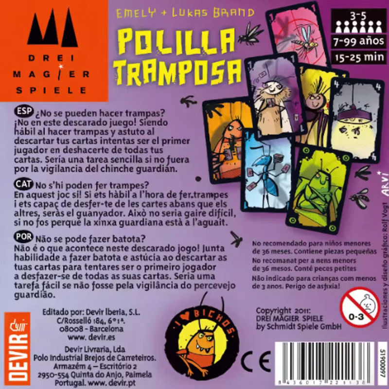 Polilla Tramposa Español Playi – Party Games Juego Bewertung und Preis