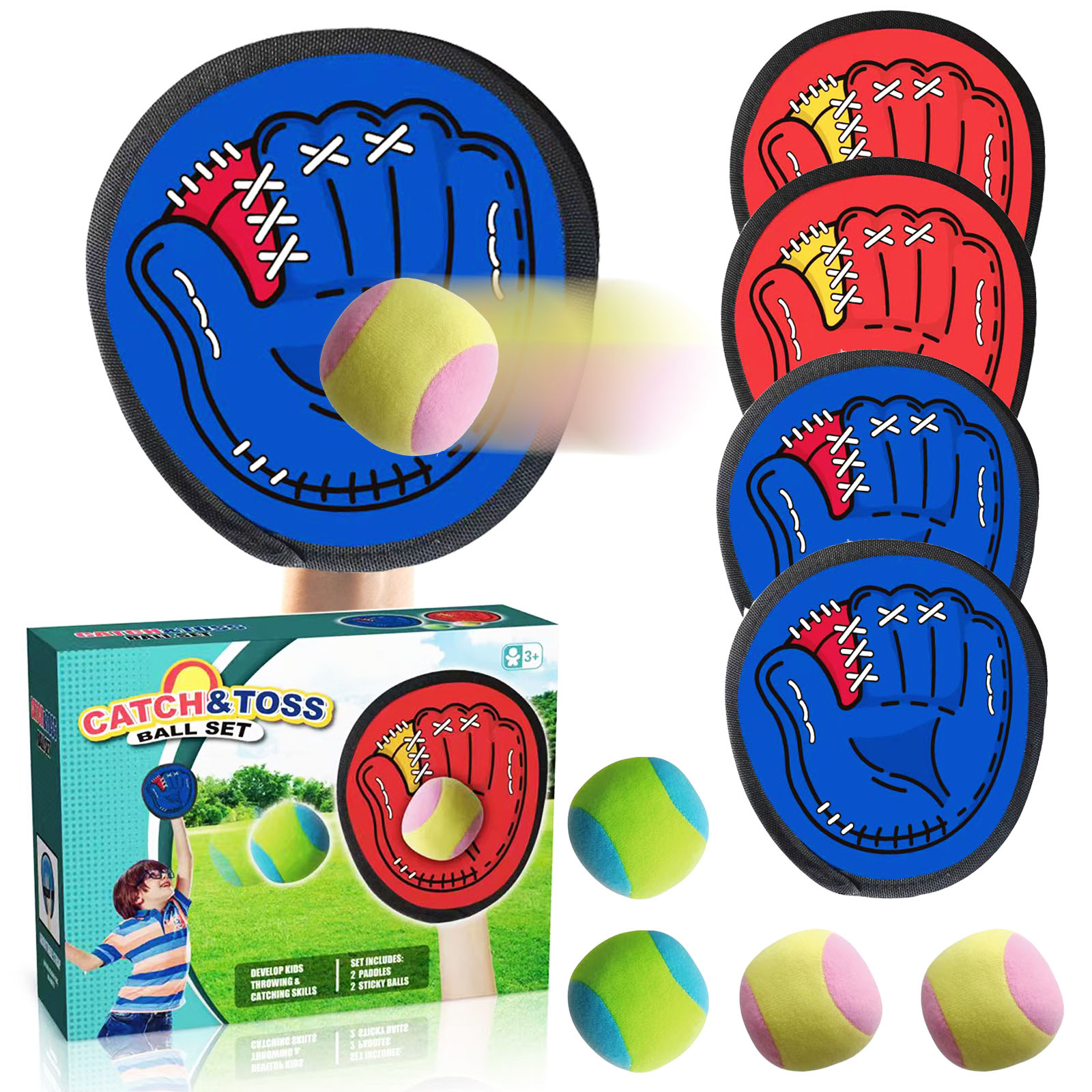 4Set Kids Sucker Sticky Ball T – Limbo Game Set Bewertung und Preis