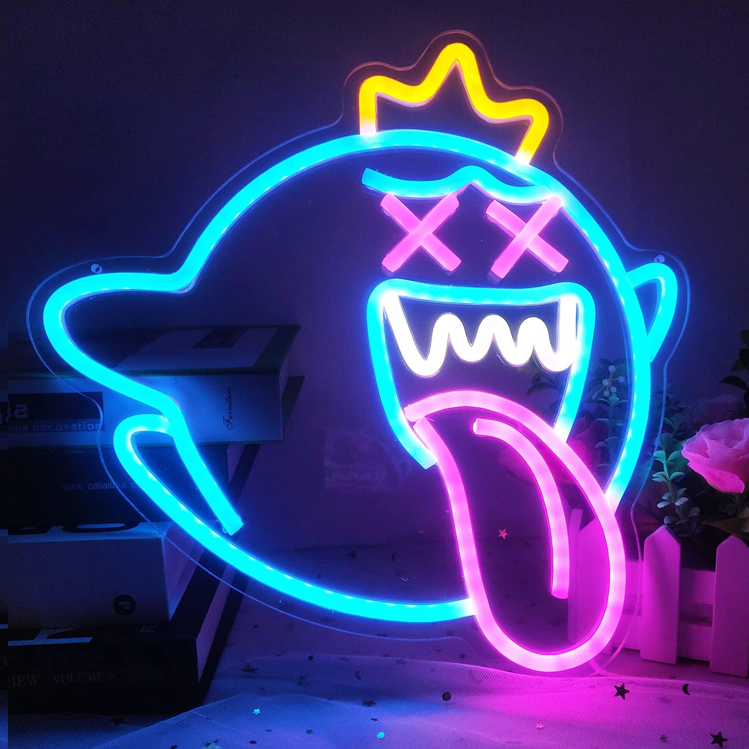 King Boo Neon Sign Ghost Led N – Party Games Switch Bewertung und Preis