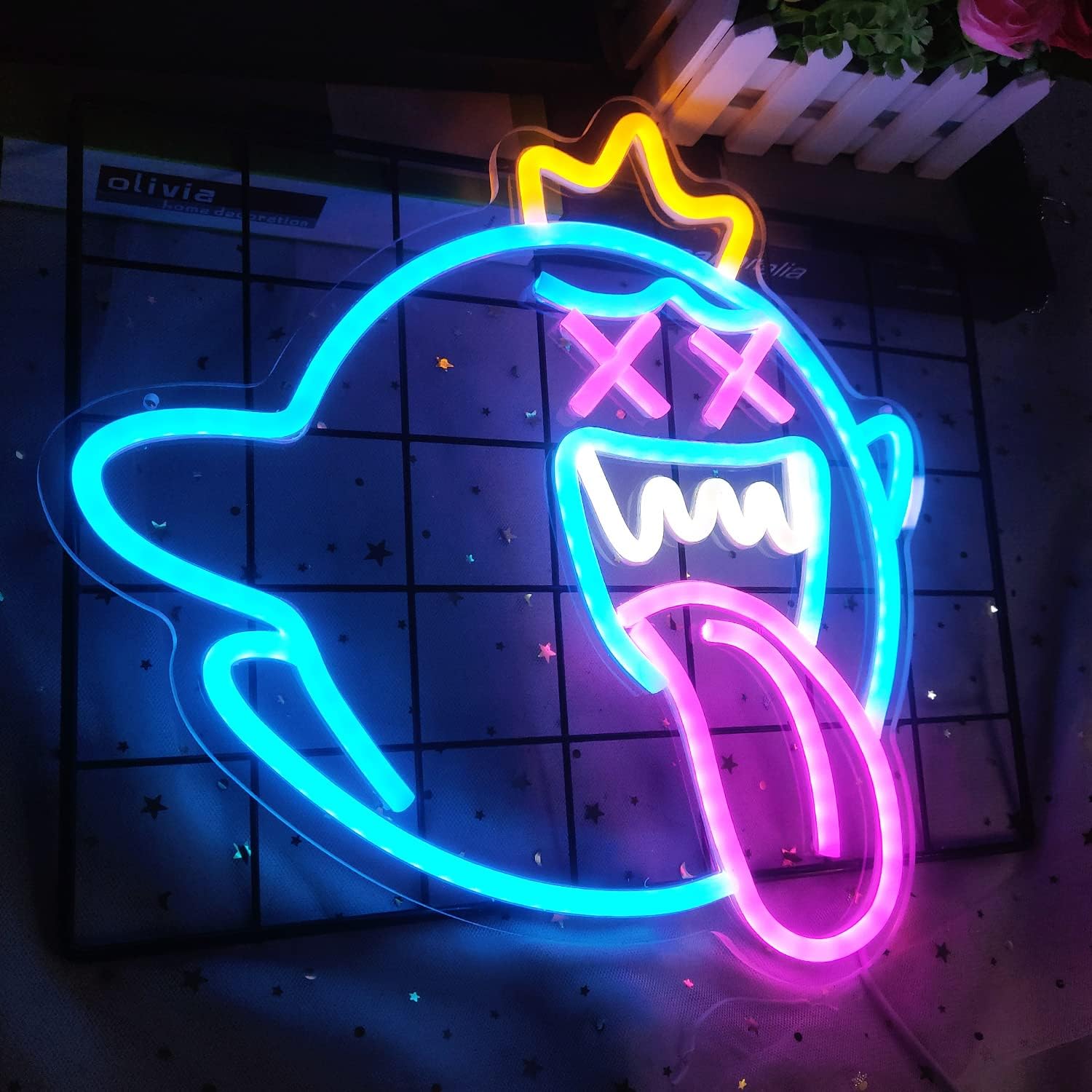 King Boo Neon Sign Ghost Led N – Party Games Switch Bewertung und Preis