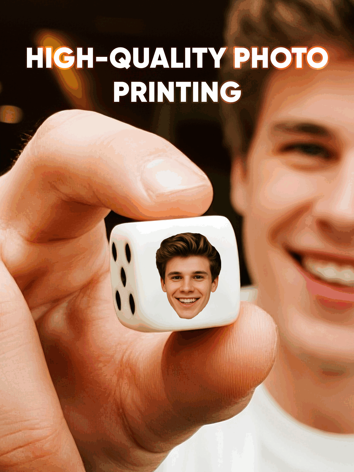 Custom Face Dice Personalized  – Party Games School Bewertung und Preis