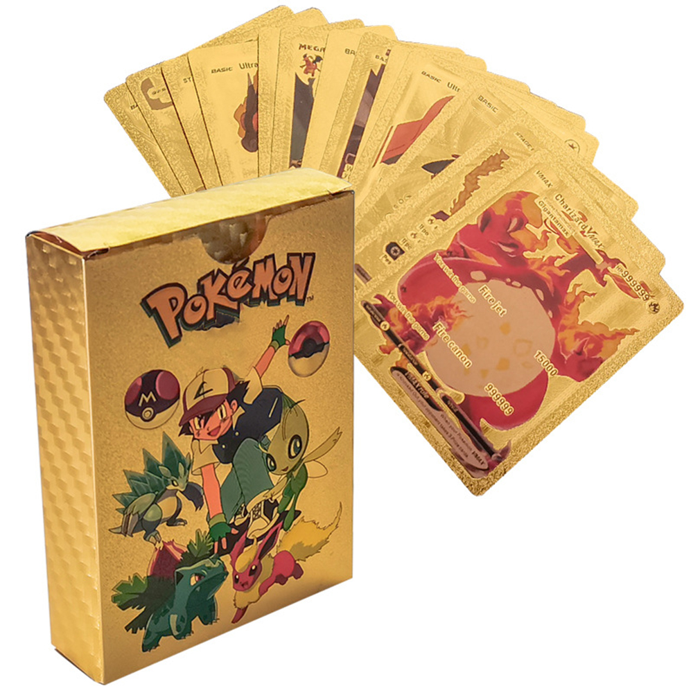 2026New 55PCS Pokemon Cards Vm – Party Games In Spanish Bewertung und Preis