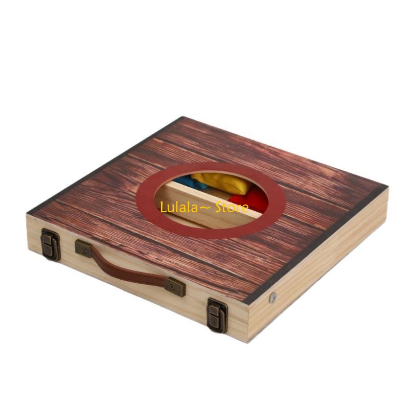 Y4QA Cornholes Game Set with 4 – Cornhole Board Set Bewertung und Preis
