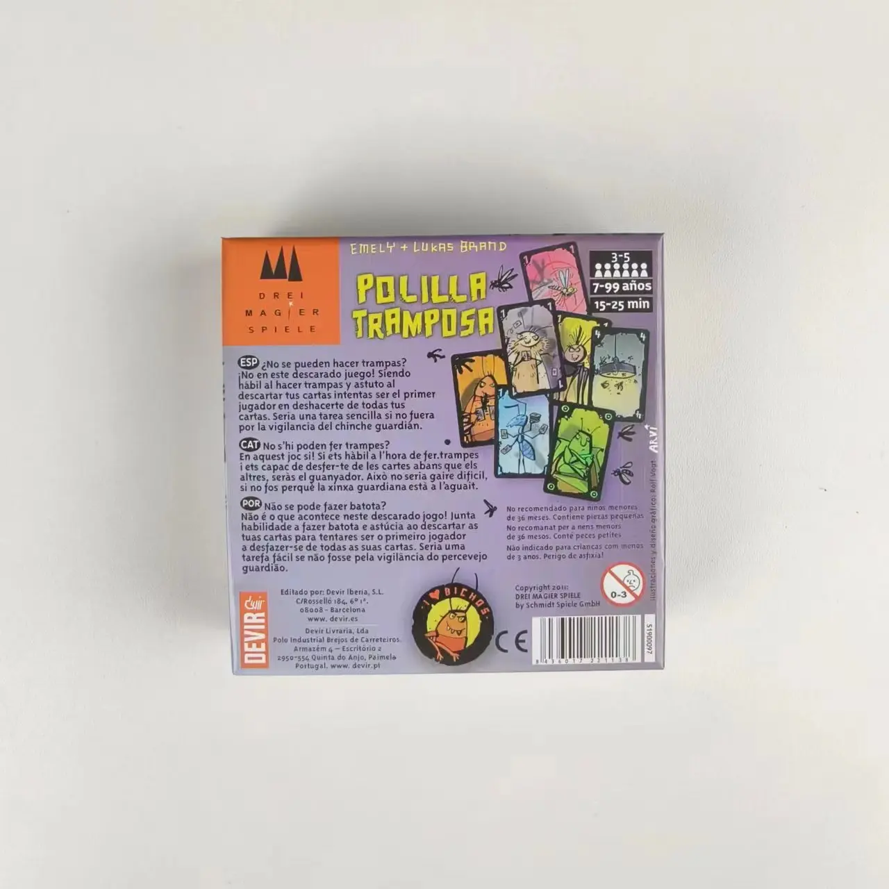 Cheating Moth Spanish Card Gam – Party Games Juego Bewertung und Preis