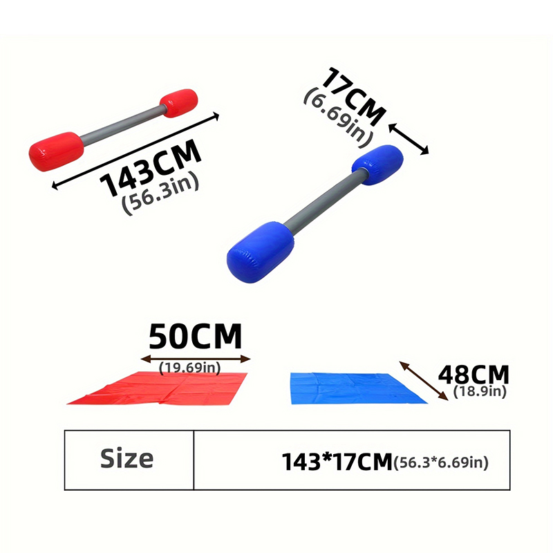 1Set Red Blue Inflatable Stick – Giant Connect Four Bewertung und Preis