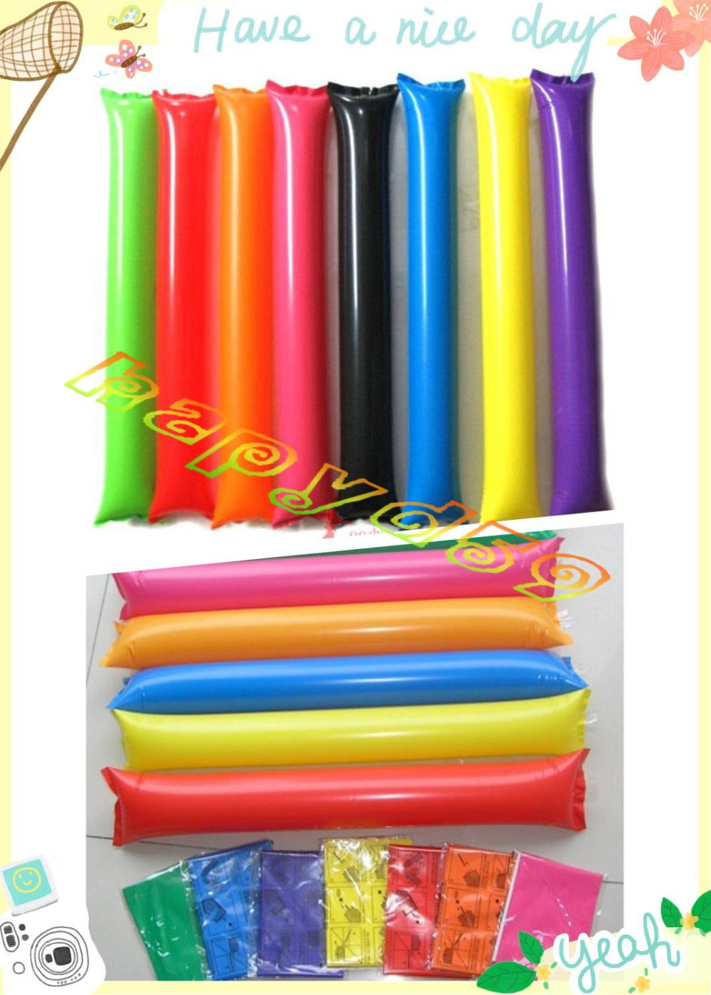 100pcs 60cm clapper ballon bea – Party Games Gender Reveal Bewertung und Preis