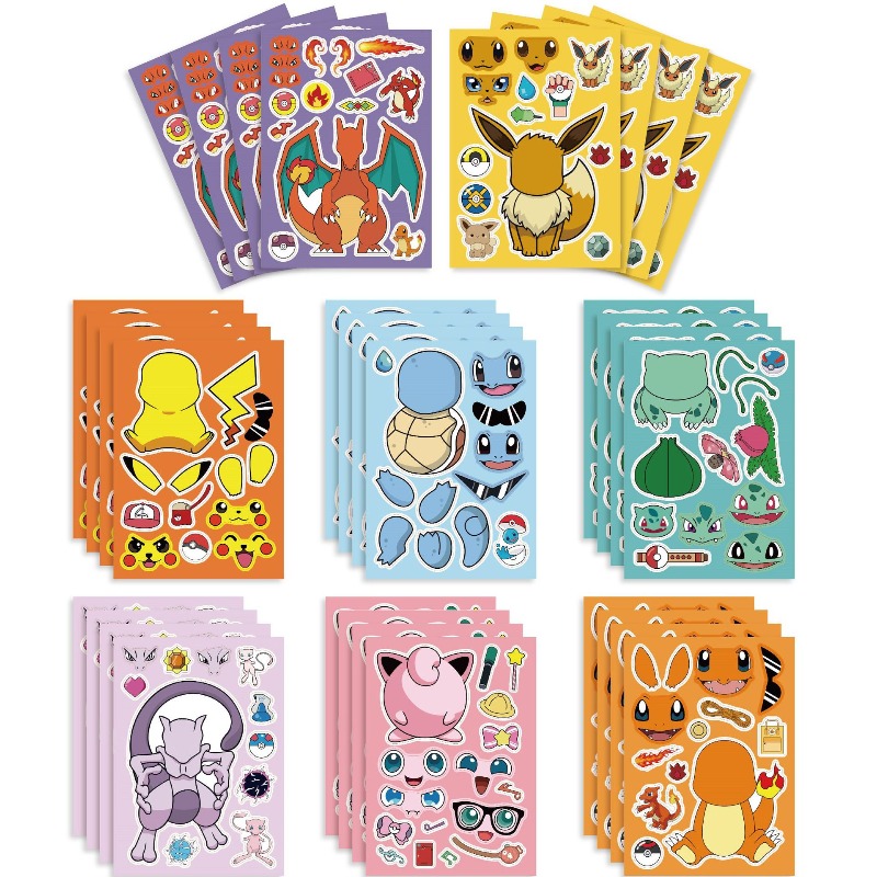 new 8/24Sheets Pokemon Puzzle  – Party Games Good Bewertung und Preis