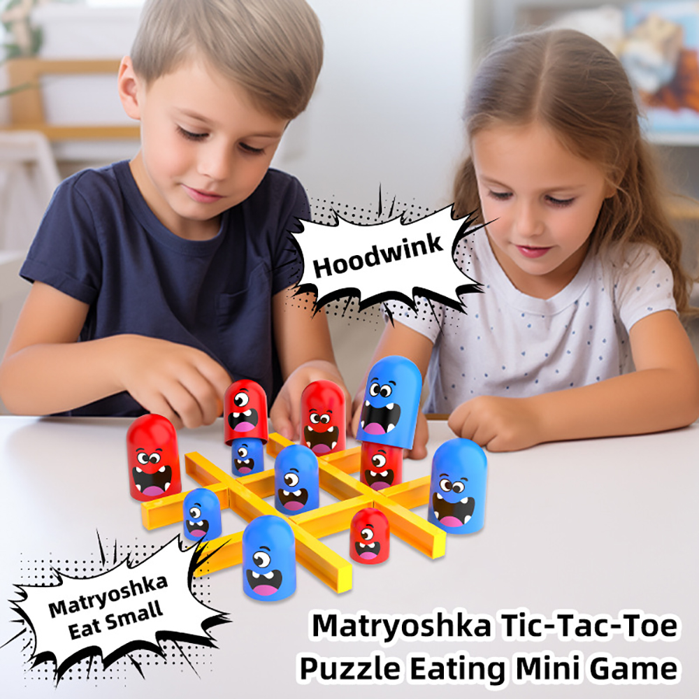 Tic-Tac-Toe Board Game Puzzle  – Party Games Juego Bewertung und Preis
