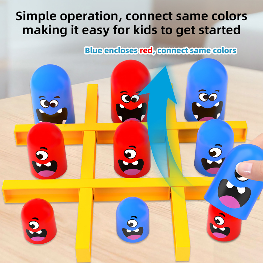 Tic-Tac-Toe Board Game Puzzle  – Party Games Juego Bewertung und Preis