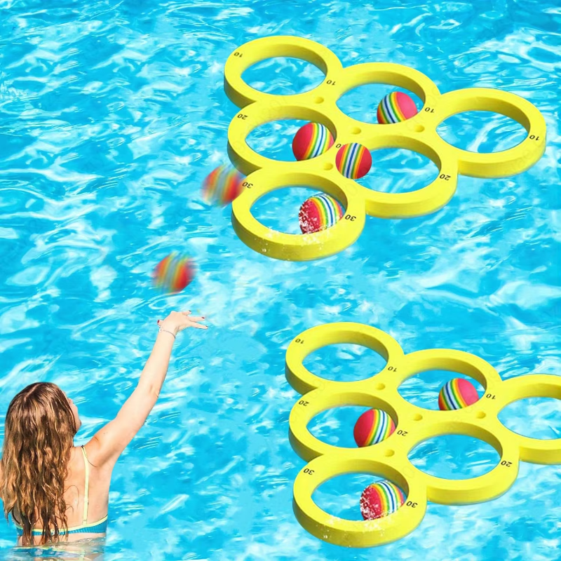1+10pcs Swimming Pool Toss Gam – Limbo Game Set Bewertung und Preis
