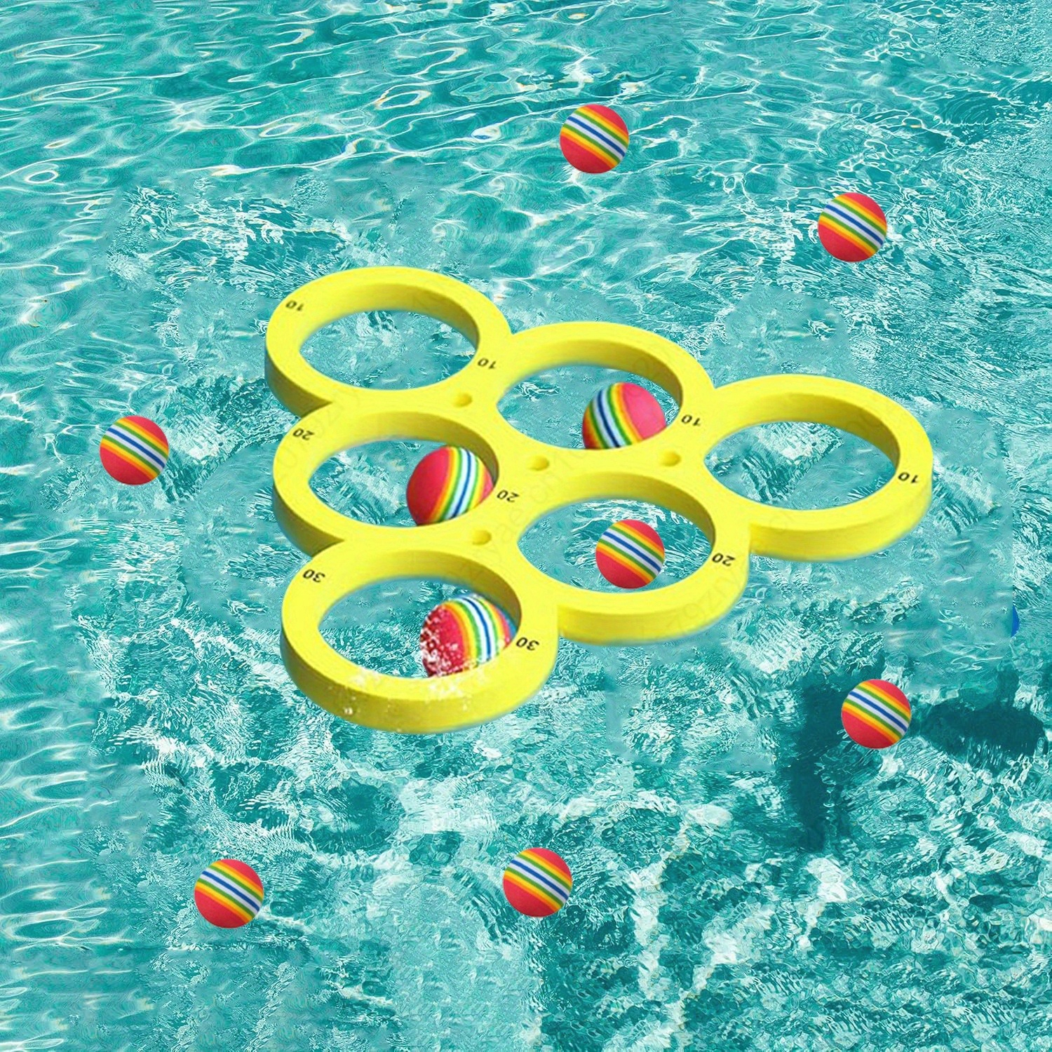 1+10pcs Swimming Pool Toss Gam – Limbo Game Set Bewertung und Preis