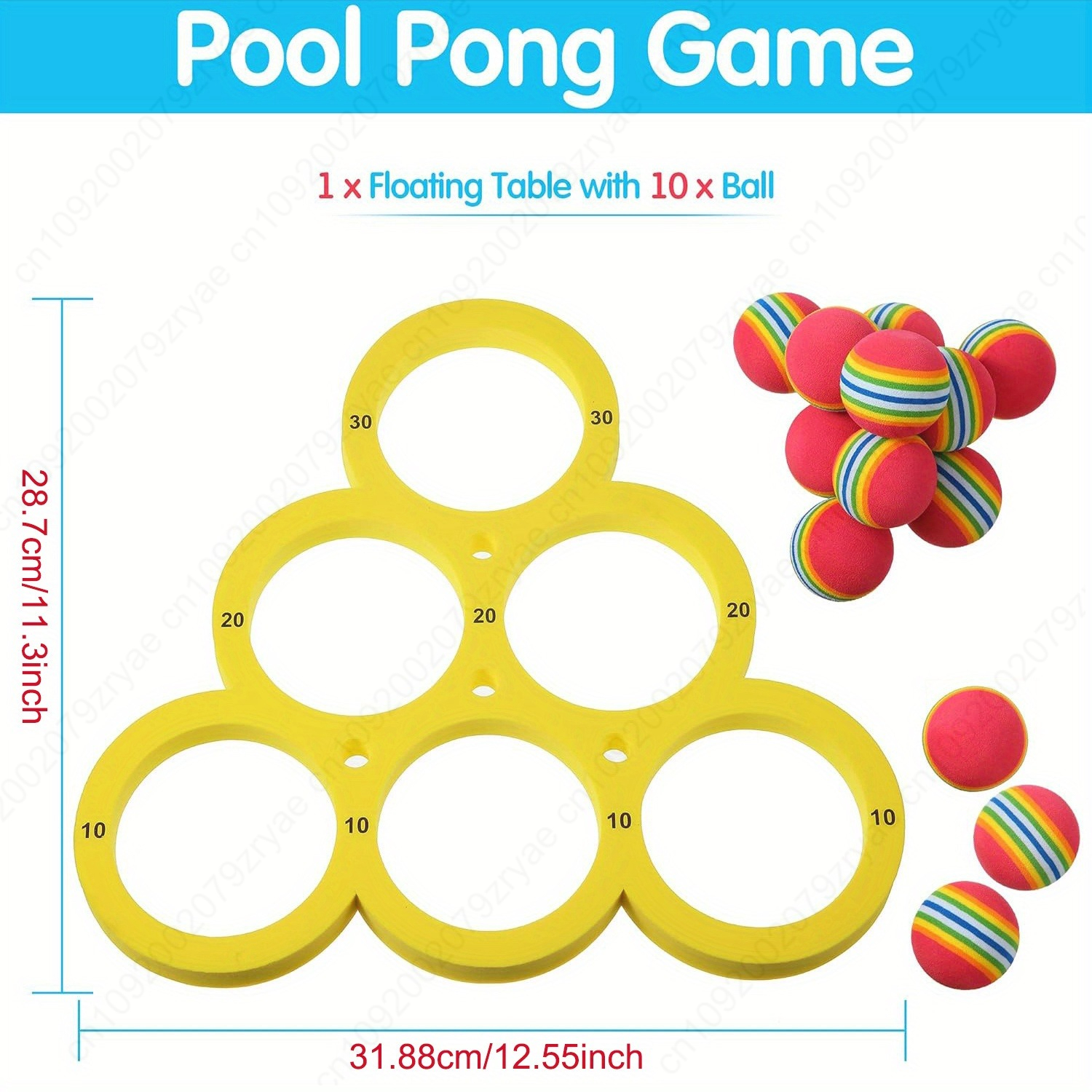 1+10pcs Swimming Pool Toss Gam – Limbo Game Set Bewertung und Preis