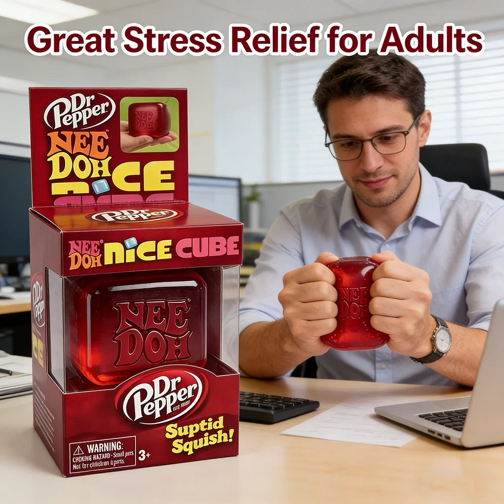 =* Dr Pepper x NeeDoh Nice Cub – Party Games For Adults And Kids Bewertung und Preis
