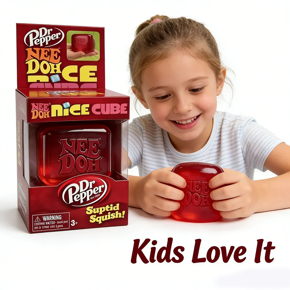 =* Dr Pepper x NeeDoh Nice Cub – Party Games For Adults And Kids Bewertung und Preis