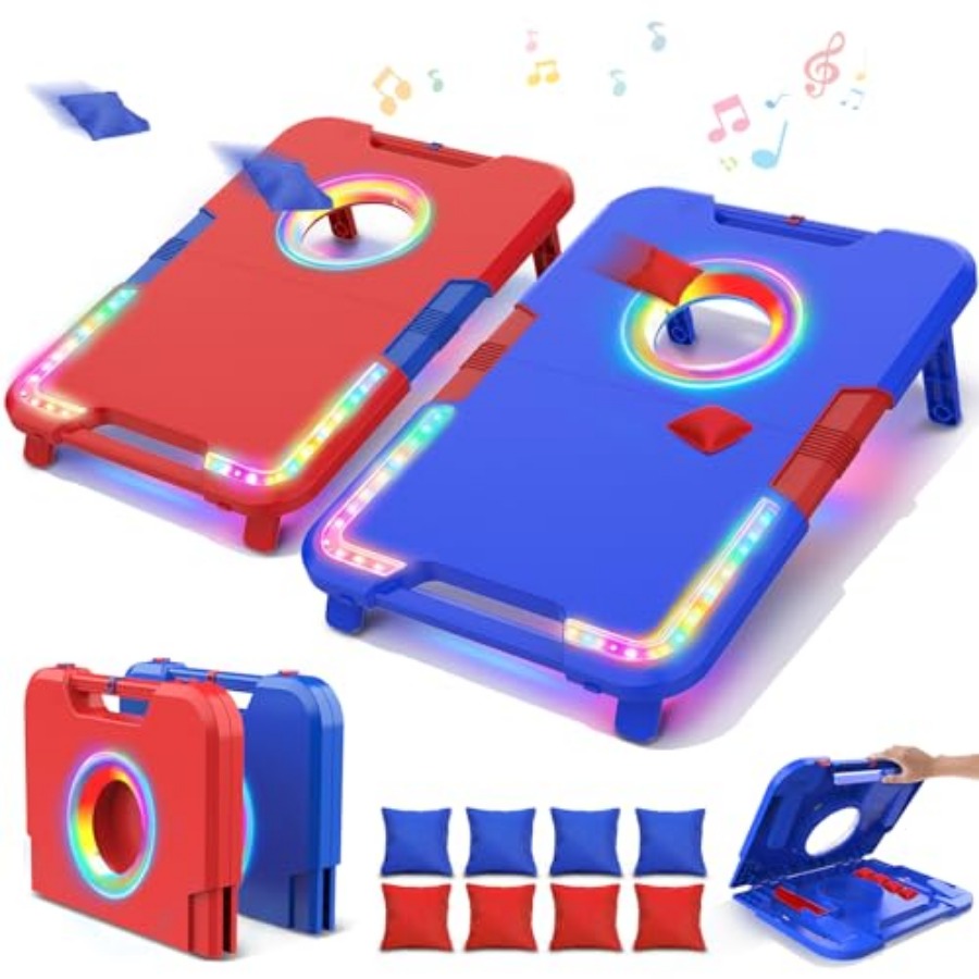 Portable Cornhole Board Set wi – Cornhole Board Set Bewertung und Preis