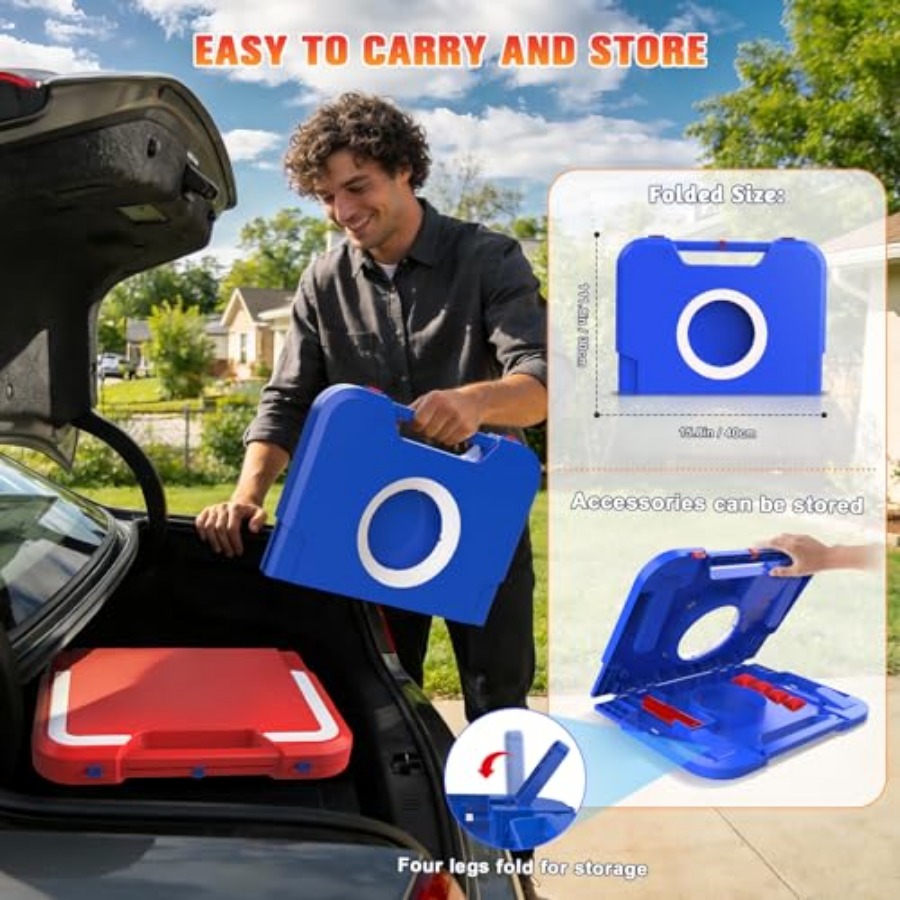 Portable Cornhole Board Set wi – Cornhole Board Set Bewertung und Preis
