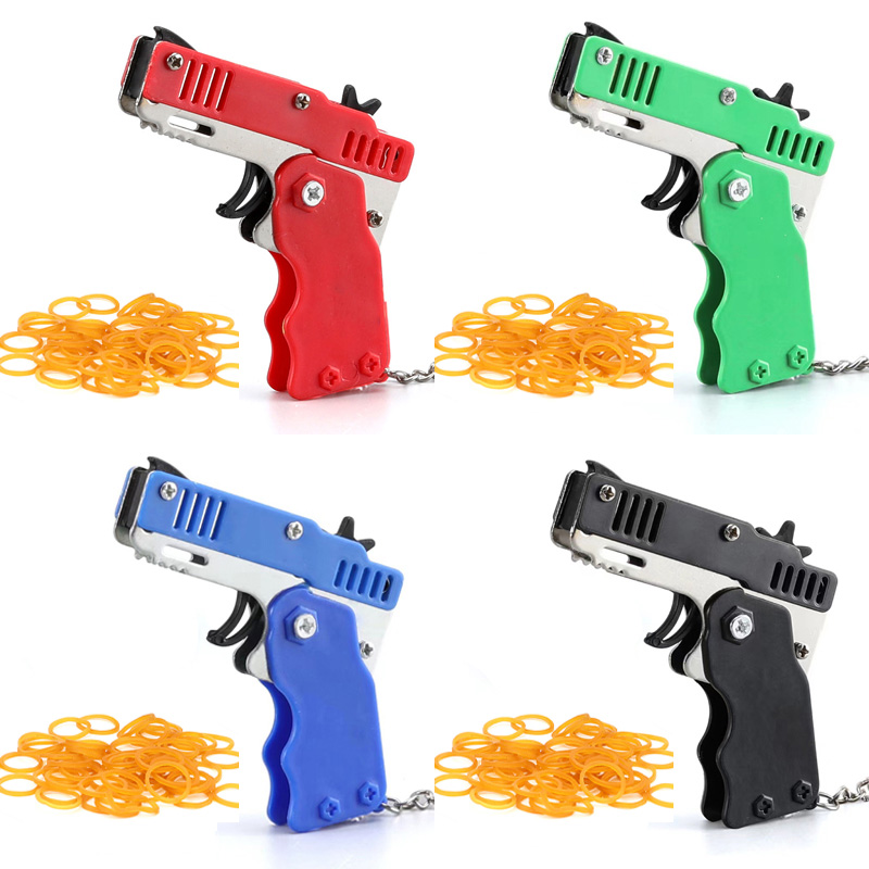 Mini Keychain Rubber Band Gun  – Party Games Gender Reveal Bewertung und Preis