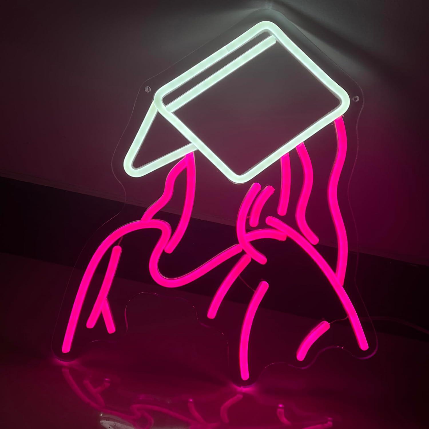 Reading Girl Neon Sign USB Dim – Party Games Girls Night Bewertung und Preis