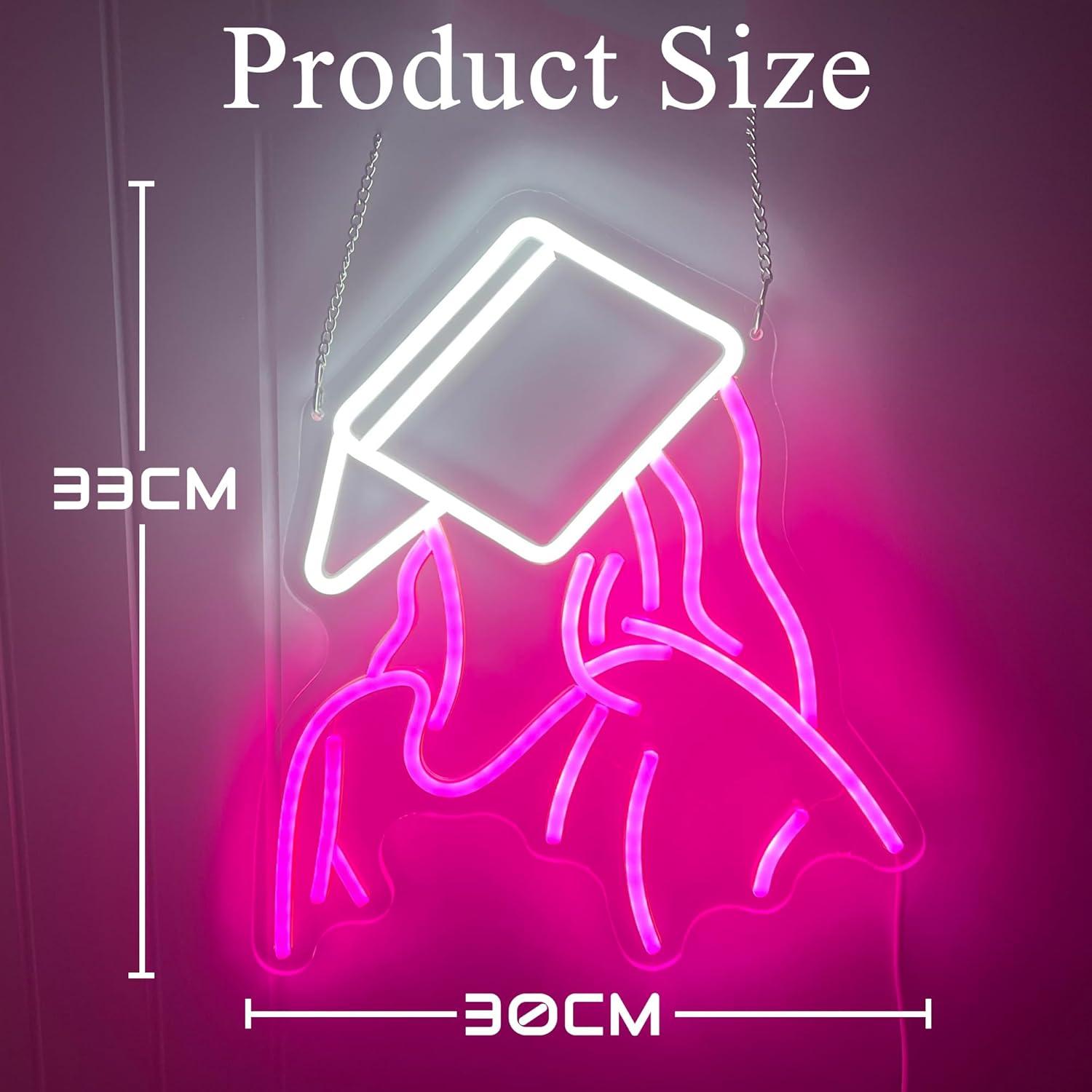 Reading Girl Neon Sign USB Dim – Party Games Girls Night Bewertung und Preis