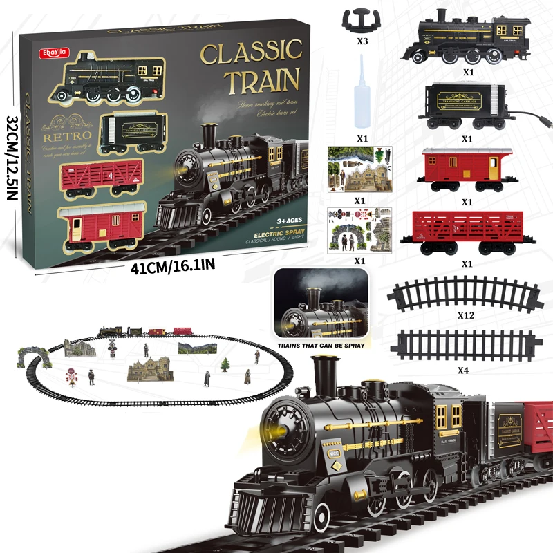 Kids Electric Steam Train Toy  – Party Games Steam Bewertung und Preis