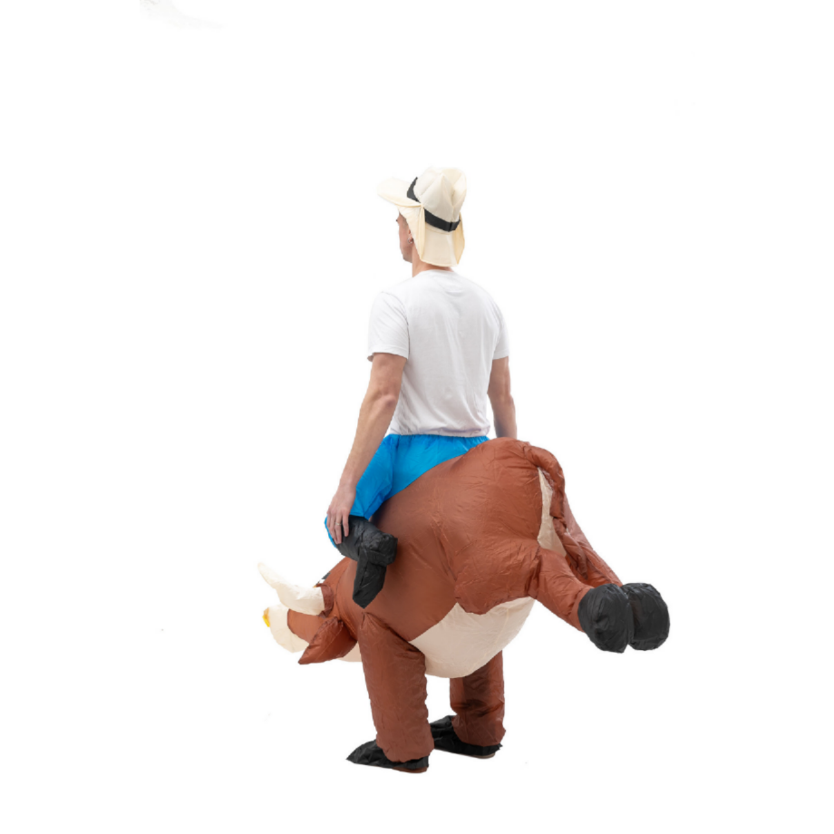Fun Inflatable Cowboy Costume  – Party Games In Spanish Bewertung und Preis