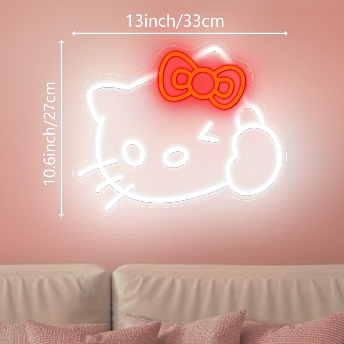 Hello Kitty LED Neon Sign Wall – Party Games Girls Night Bewertung und Preis