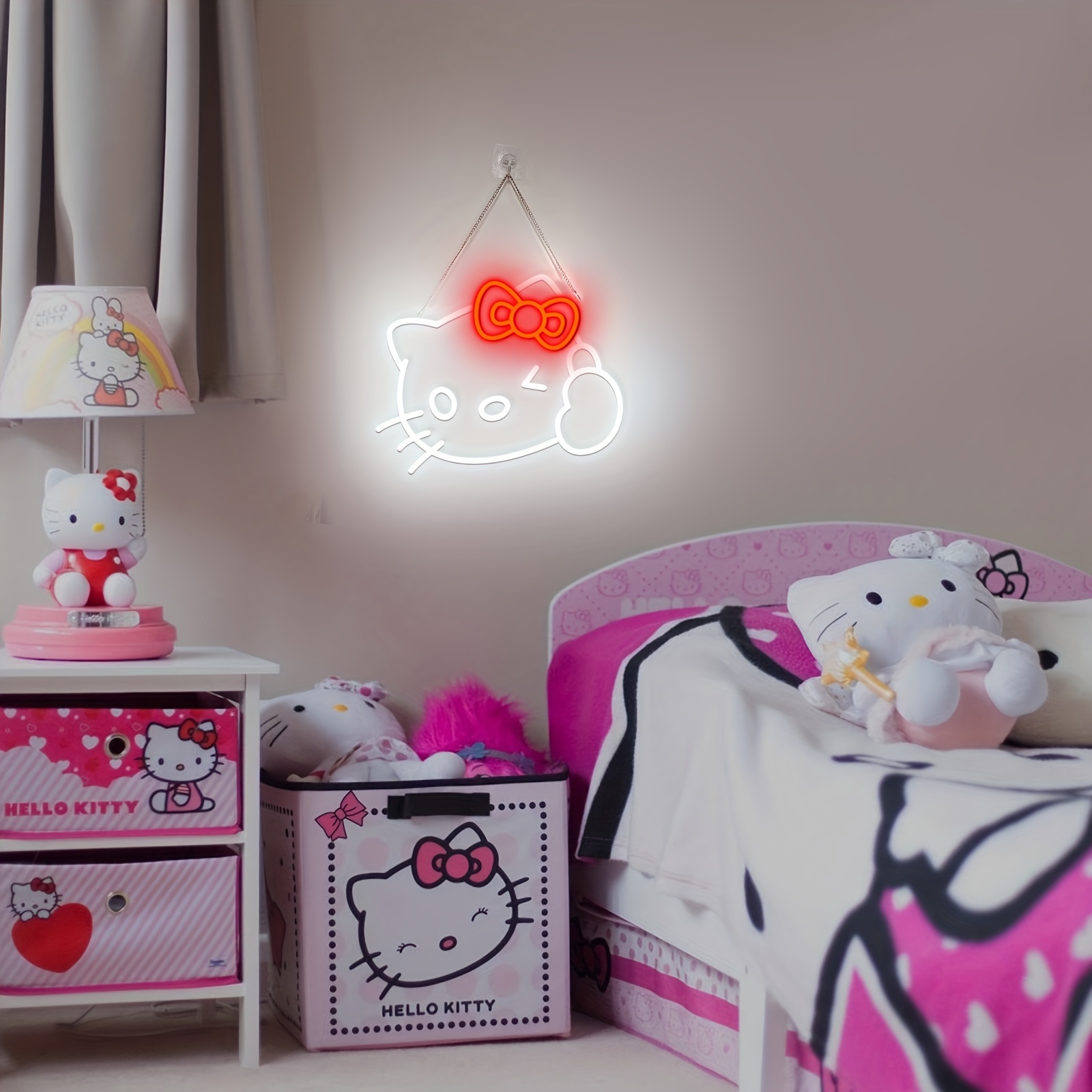 Hello Kitty LED Neon Sign Wall – Party Games Girls Night Bewertung und Preis