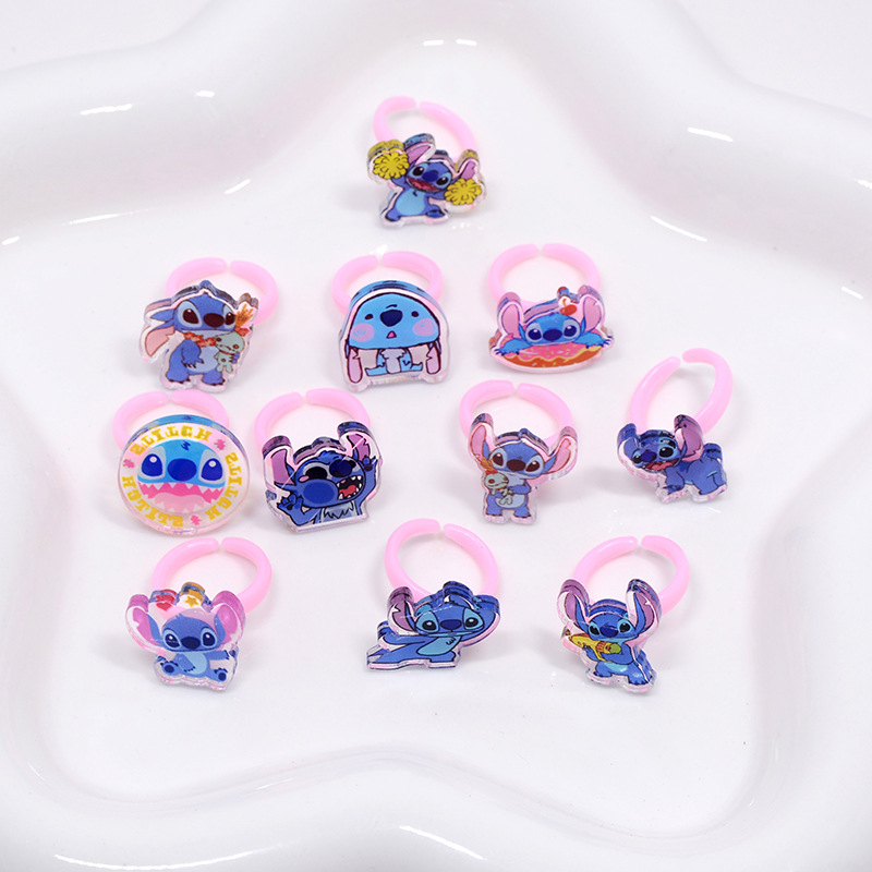 Stitch Acrylic Ring 10/20pcs K – Kids Party Games Bewertung und Preis
