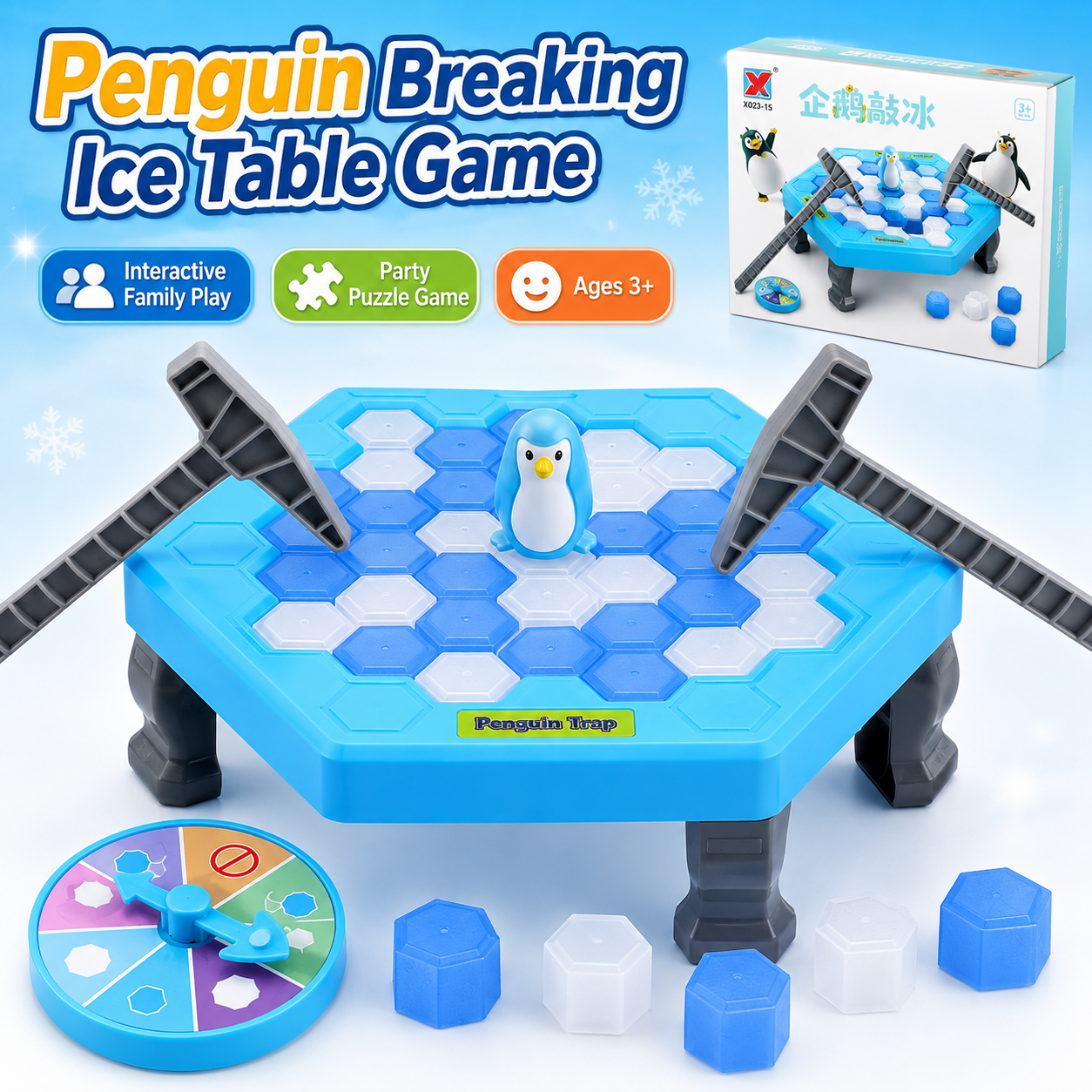 Penguin Breaking Ice Table Gam – Party Games Juego Bewertung und Preis