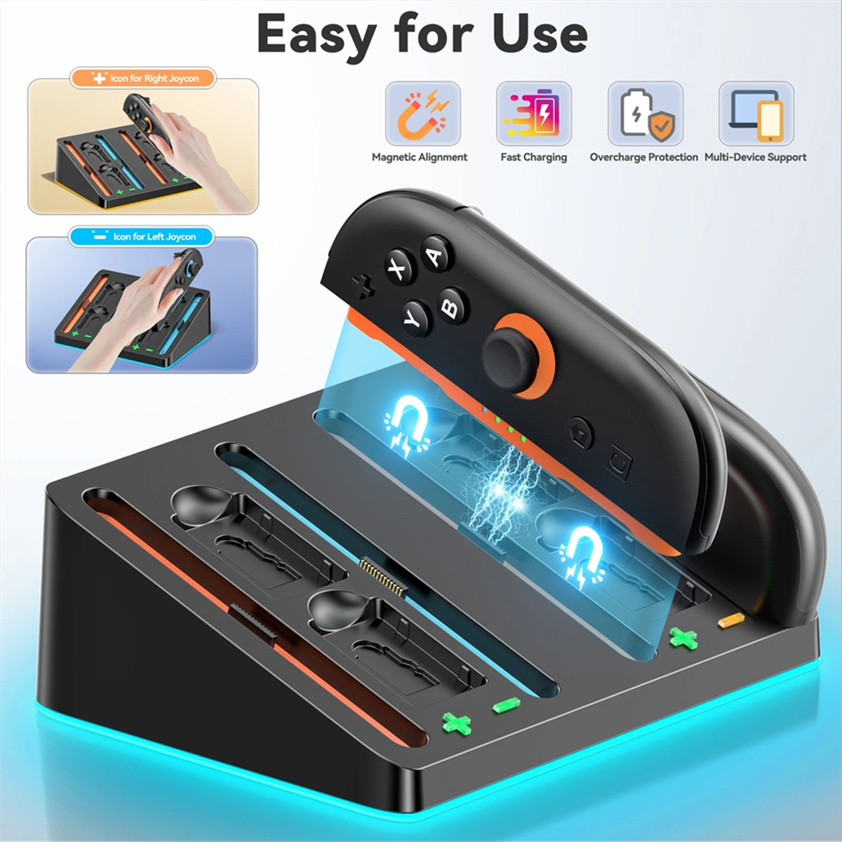 New 3C-Charging Dock for Switc – Party Games Switch Bewertung und Preis