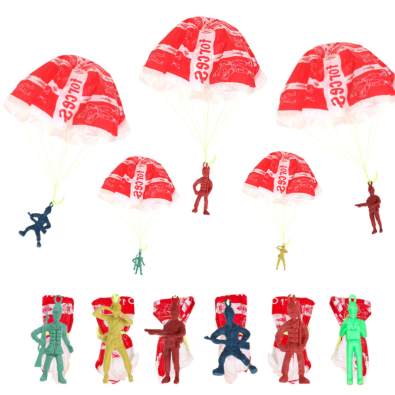 10pcs Plastic Ejecting Parachu – Party Games Gender Reveal Bewertung und Preis