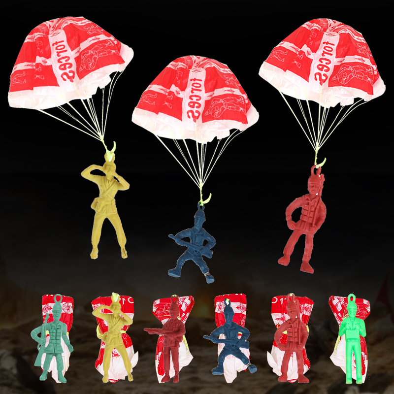 10pcs Plastic Ejecting Parachu – Party Games Gender Reveal Bewertung und Preis