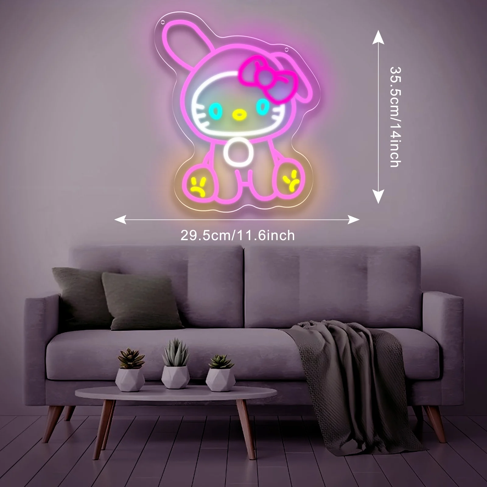 Hello Kitty Melody Neon Sign S – Party Games Girls Night Bewertung und Preis