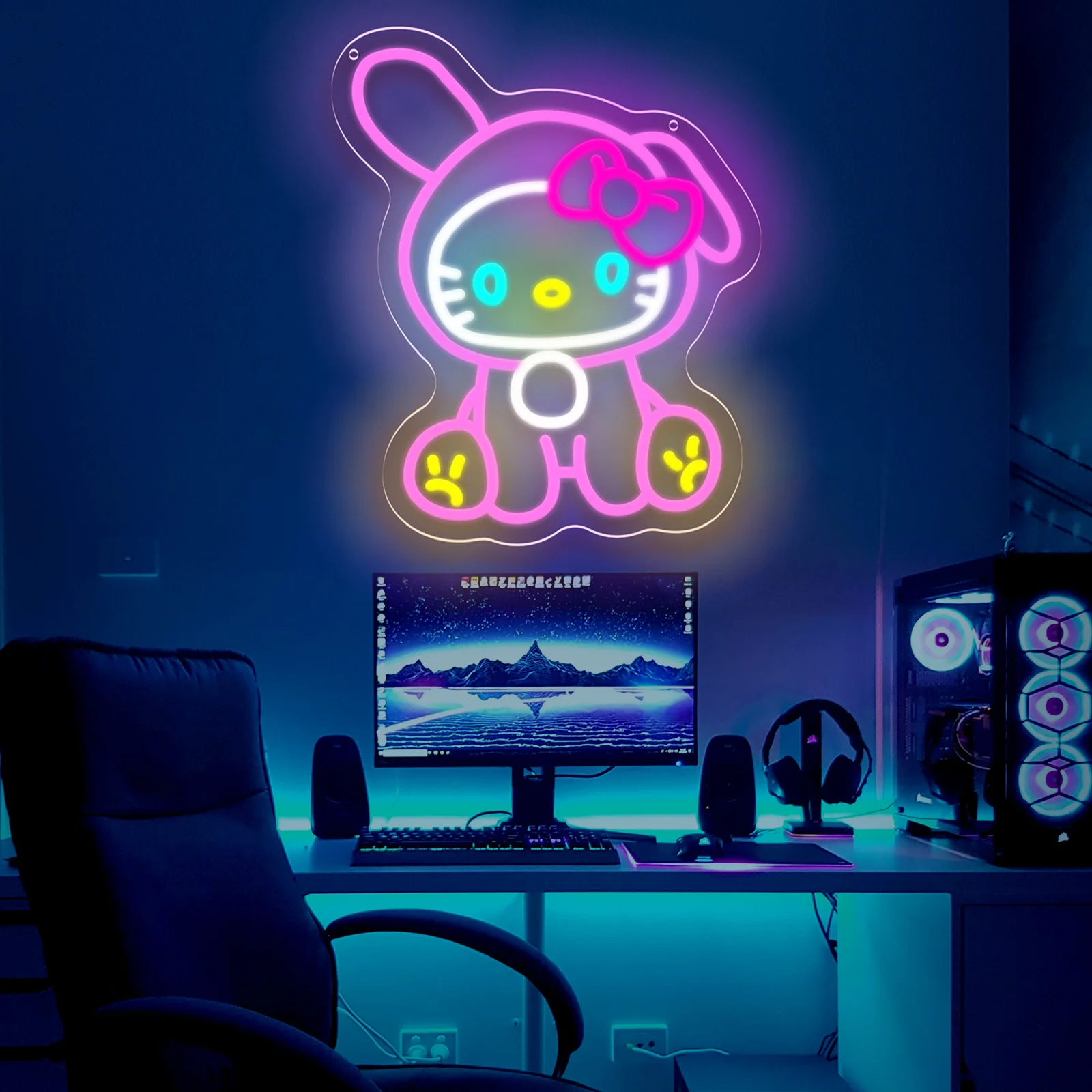 Hello Kitty Melody Neon Sign S – Party Games Girls Night Bewertung und Preis