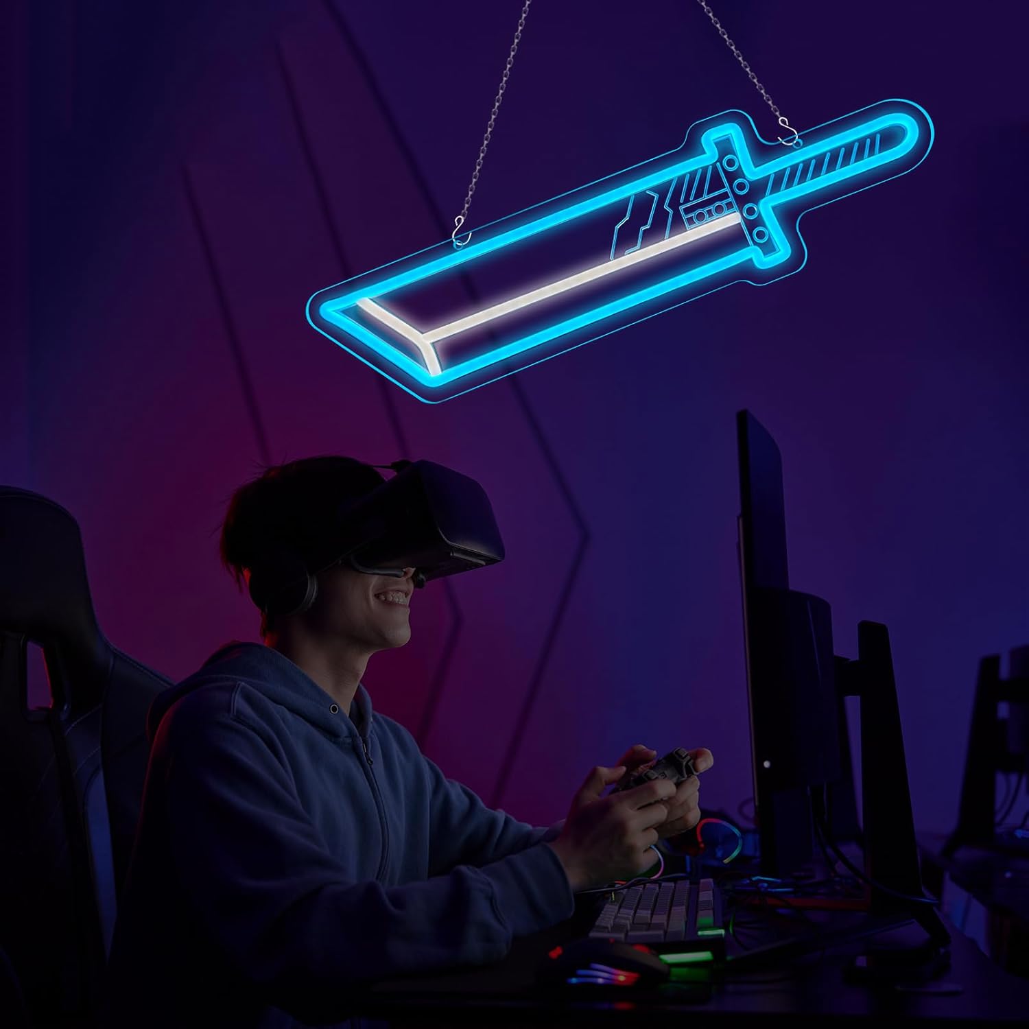 Sword Neon Signs for Wall Deco – Party Games Switch Bewertung und Preis