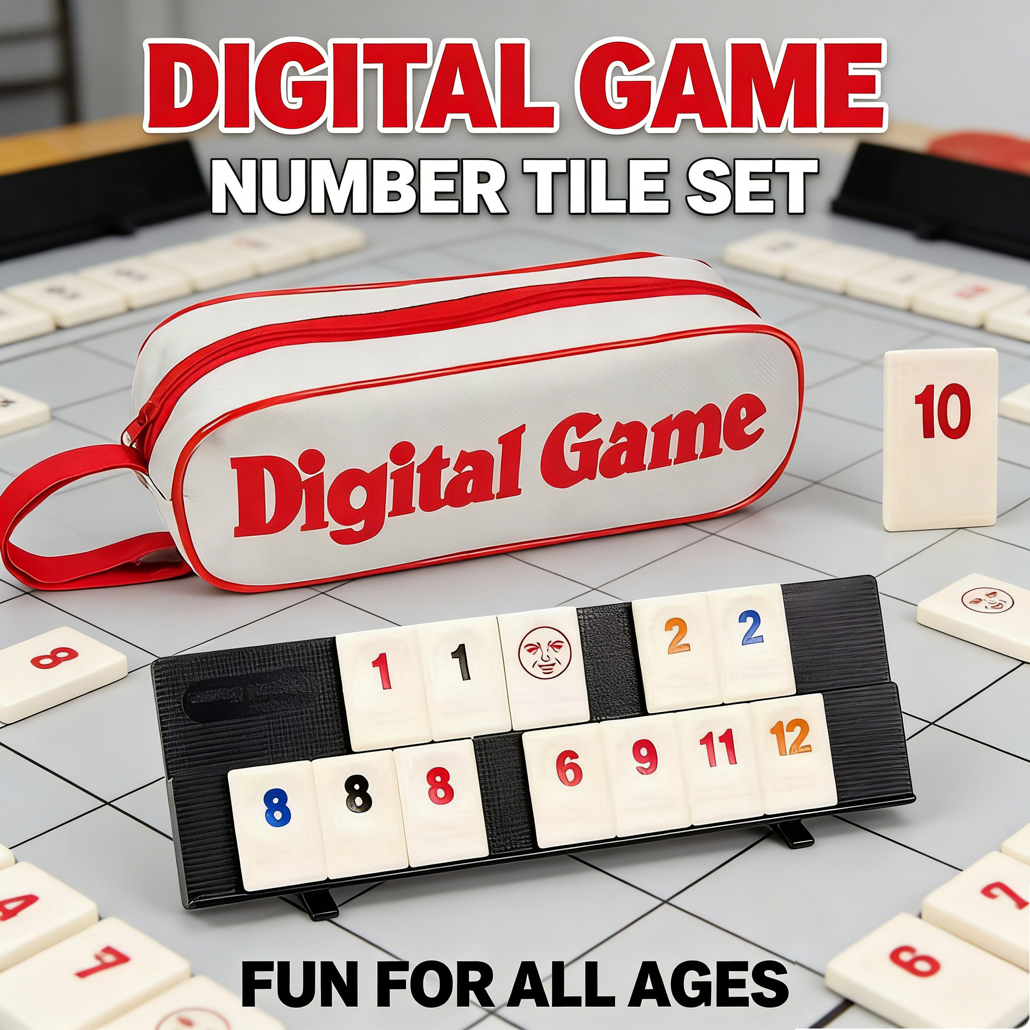 Rummy Cube Game with 4 Racks,R – Party Games Steam Bewertung und Preis