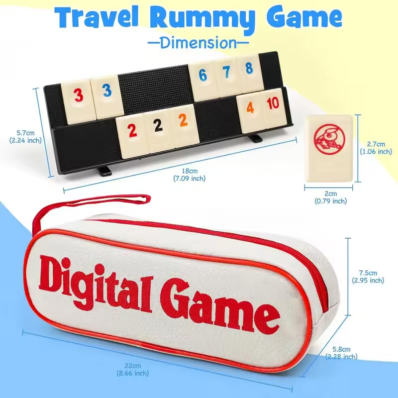 Rummy Cube Game with 4 Racks,R – Party Games Steam Bewertung und Preis