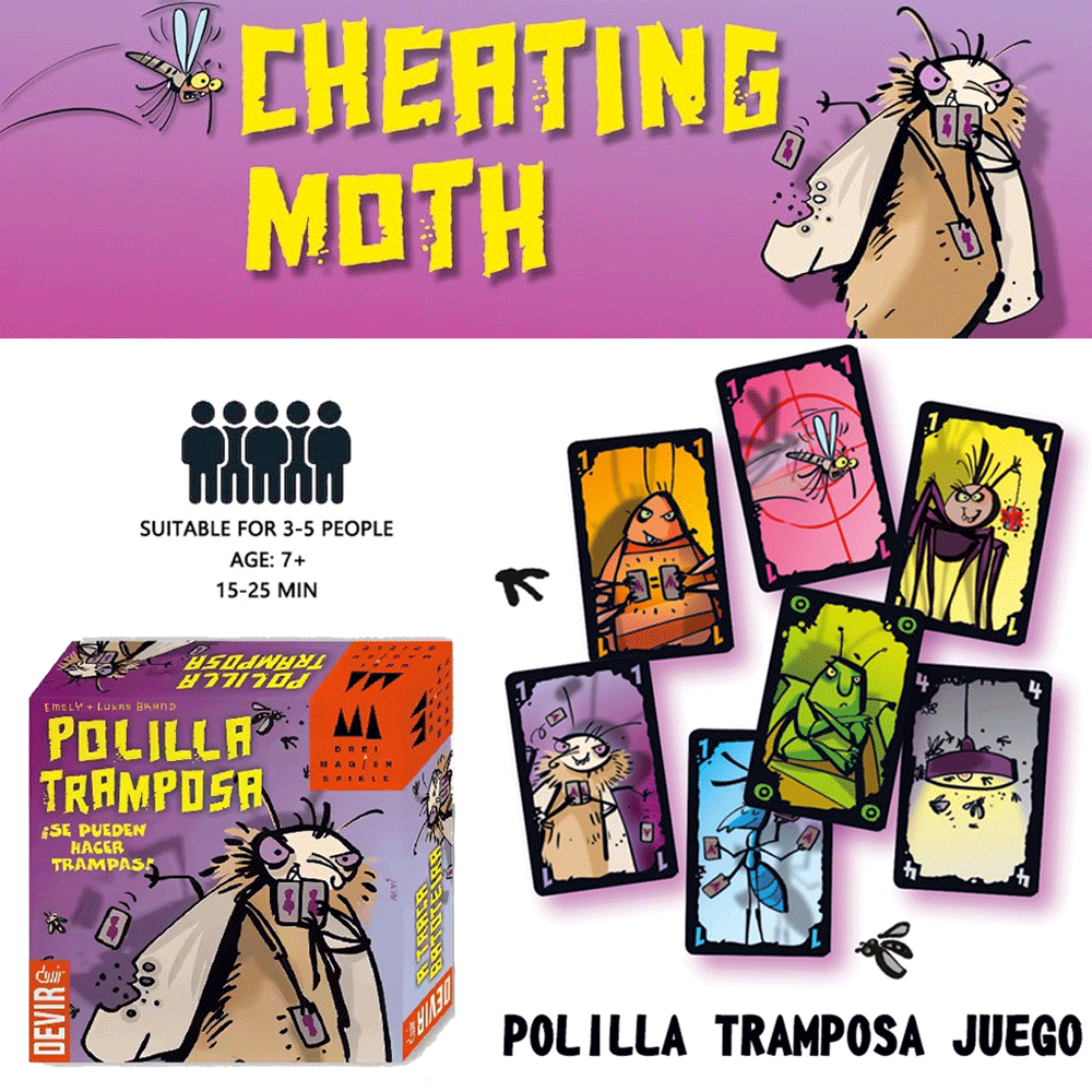 Polilla Tramposa Board Games T – Party Games Juego Bewertung und Preis