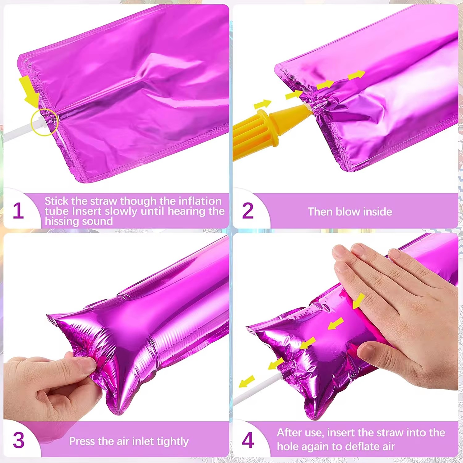 10/30pc Aluminum Film Inflatab – Party Games Gender Reveal Bewertung und Preis