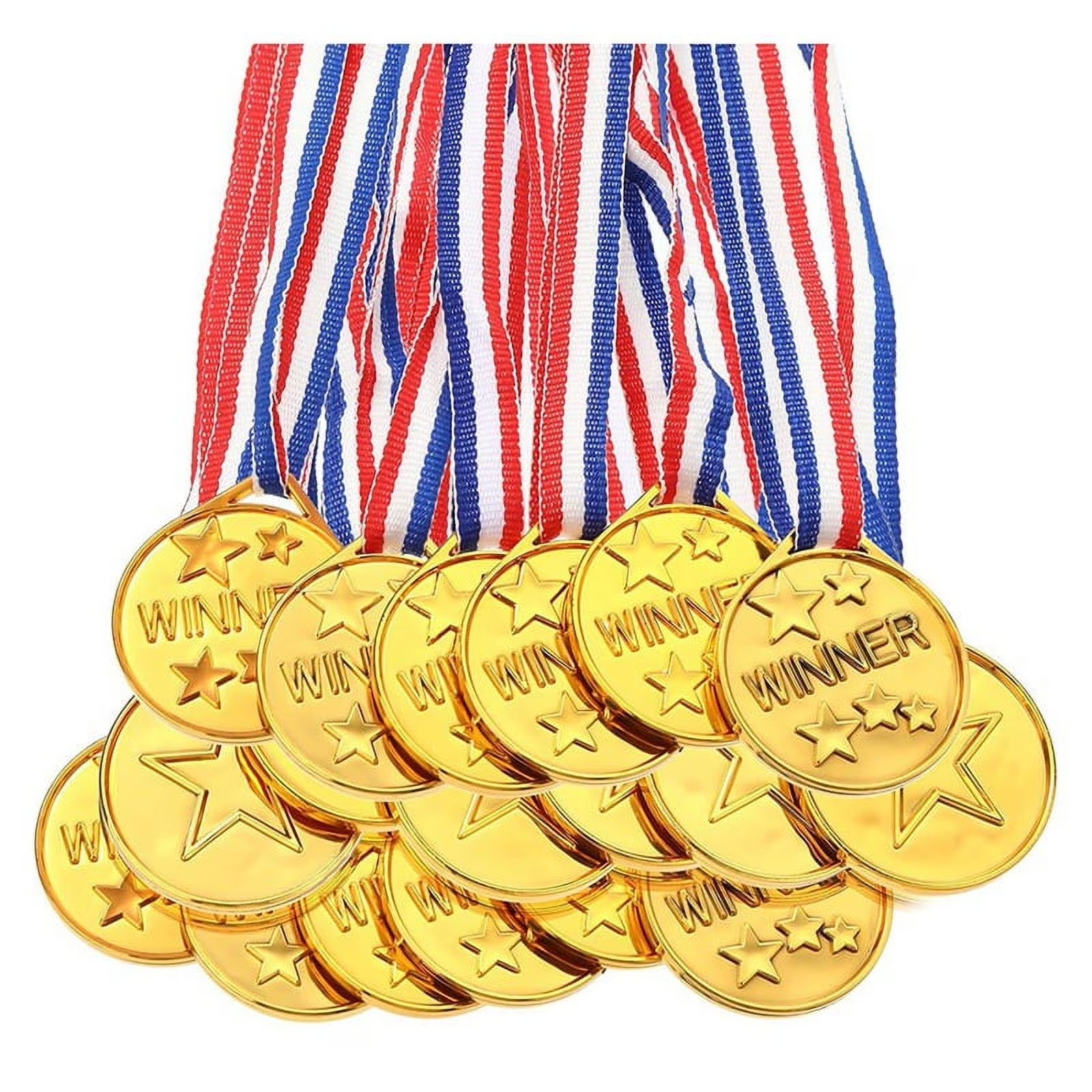 30Pcs Plastic Gold Winners Med – Party Games Gender Reveal Bewertung und Preis