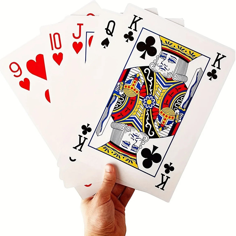 Oversized Playing Cards Jumbo  – Party Games Juego Bewertung und Preis